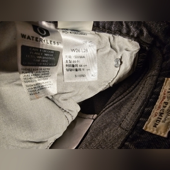 Levi's Premium 501 Skinny women's jeans W26L28 - Picture 4 of 7